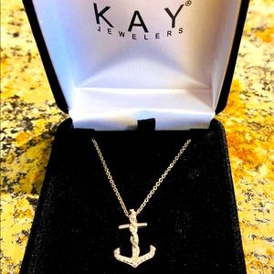 Kay Jewelers Anchor Necklace
